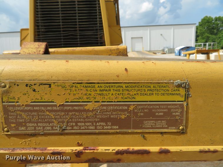 image for item DE8129 1986 Caterpillar 963 LGP track loader