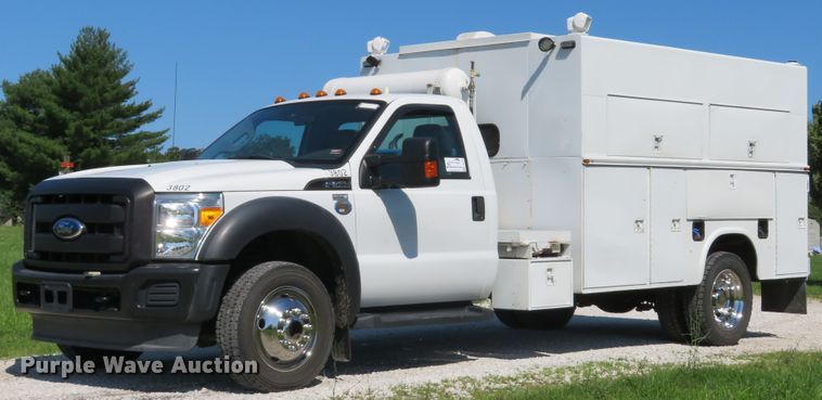 image for item DE8166 2011 Ford F550 Super Duty XL service truck