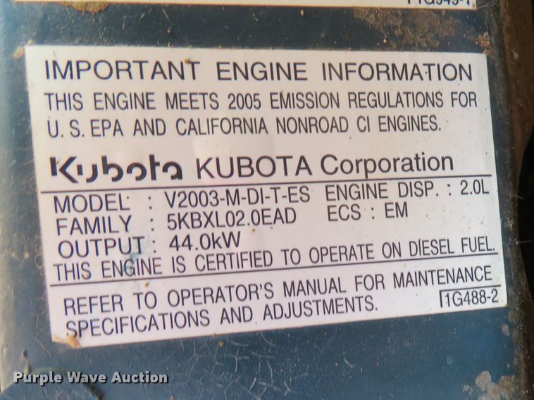 image for item DE8176 2005 Bobcat S185 skid steer