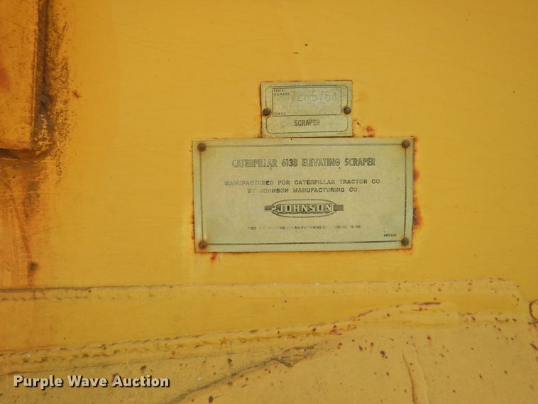 image for item DF2563 1979 Caterpillar 613B elevating scraper