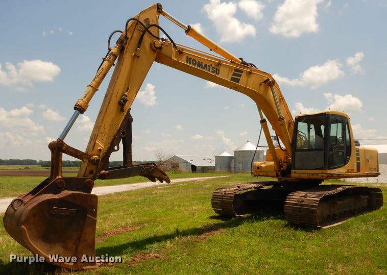 image for item DF6600 2001 Komatsu PC210LC-6K excavator