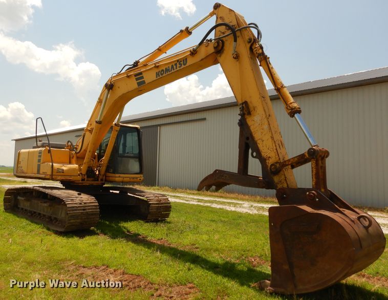 image for item DF6600 2001 Komatsu PC210LC-6K excavator