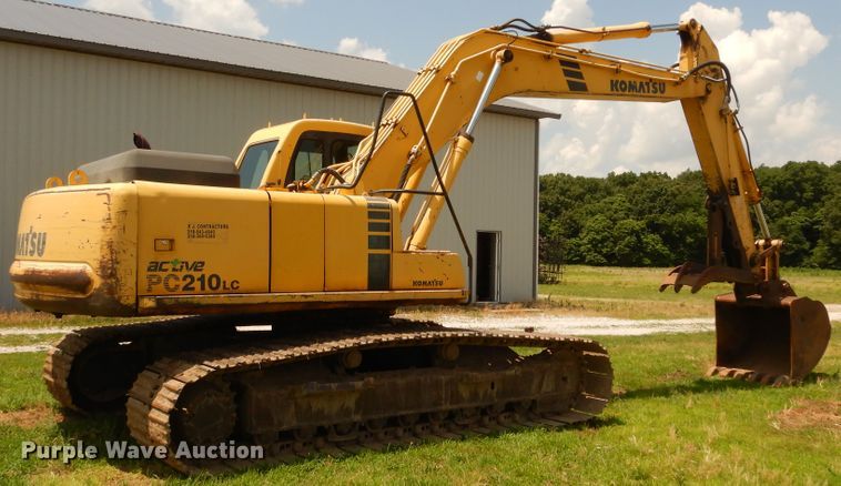 image for item DF6600 2001 Komatsu PC210LC-6K excavator