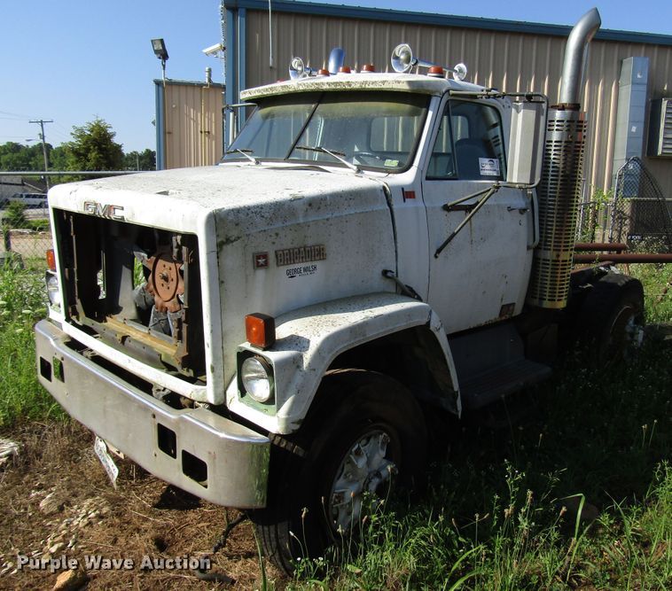 image for item DG1302 1980 GMC Brigadier truck cab and chassis