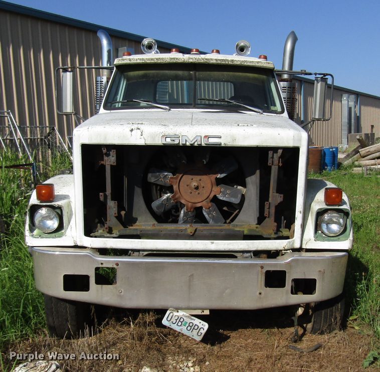 image for item DG1302 1980 GMC Brigadier truck cab and chassis