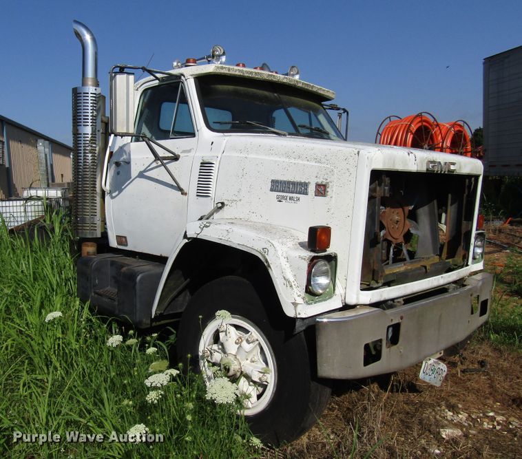 image for item DG1302 1980 GMC Brigadier truck cab and chassis