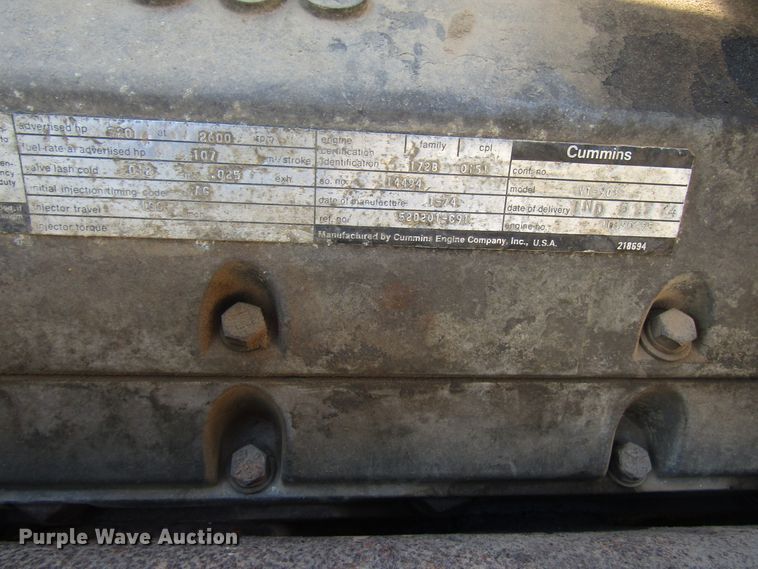 image for item DG1303 1984 Kenworth dump truck