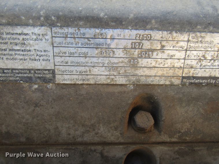 image for item DG1303 1984 Kenworth dump truck