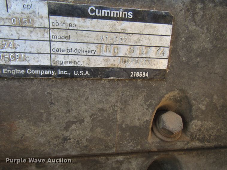 image for item DG1303 1984 Kenworth dump truck