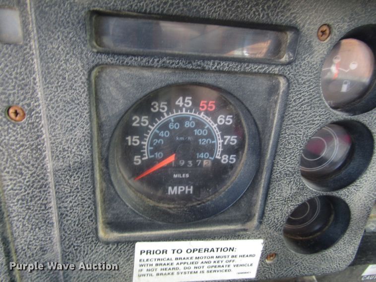 image for item DG1313 1987 International 1954 knuckle boom crane truck