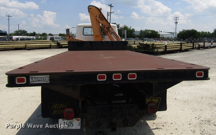 image for item DG1313 1987 International 1954 knuckle boom crane truck