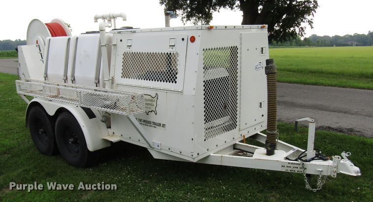 image for item DG1321 2001 Sewer Equipment Co. of America 747FR2000 jetter trailer
