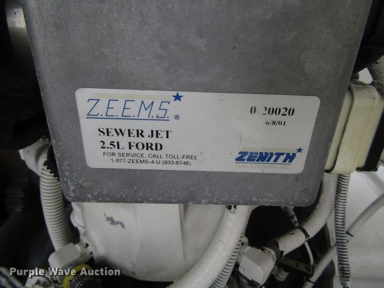 image for item DG1321 2001 Sewer Equipment Co. of America 747FR2000 jetter trailer