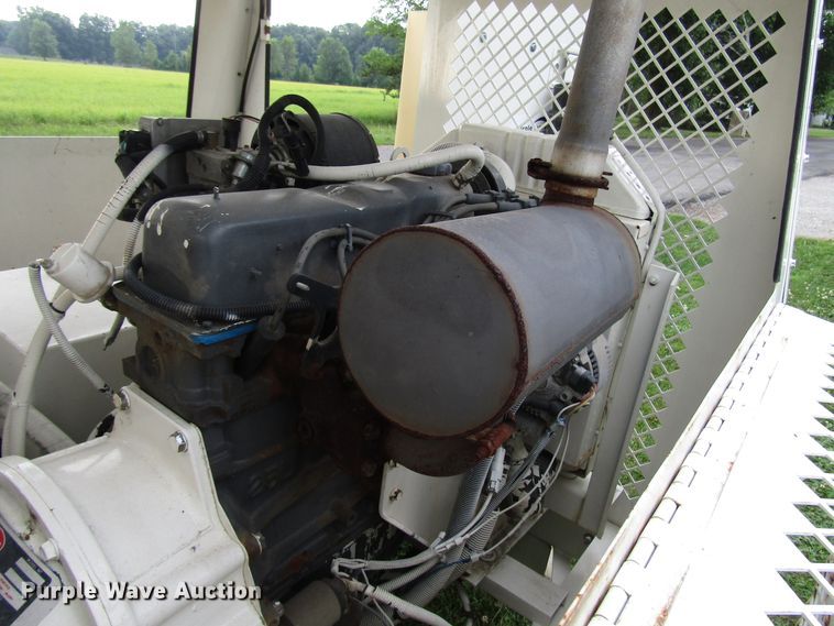 image for item DG1321 2001 Sewer Equipment Co. of America 747FR2000 jetter trailer