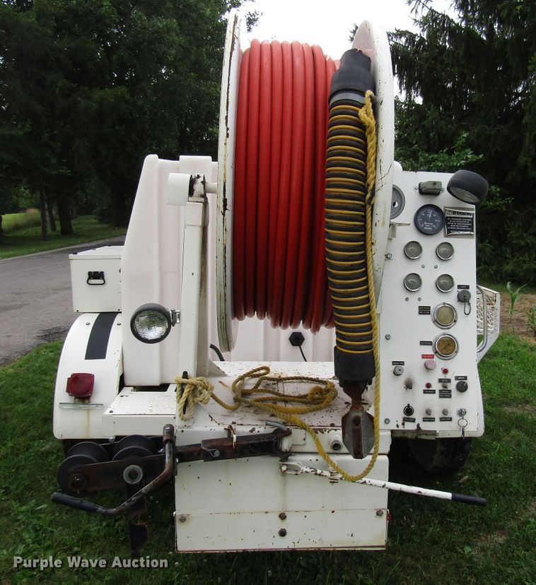 image for item DG1321 2001 Sewer Equipment Co. of America 747FR2000 jetter trailer