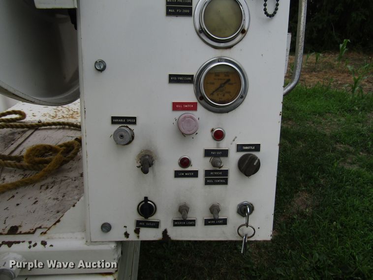 image for item DG1321 2001 Sewer Equipment Co. of America 747FR2000 jetter trailer