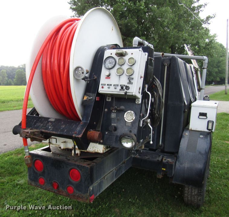 image for item DG1322 2004 Sewer Equipment Co. of America 747FR2000 jetter trailer