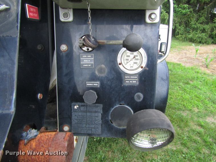 image for item DG1322 2004 Sewer Equipment Co. of America 747FR2000 jetter trailer