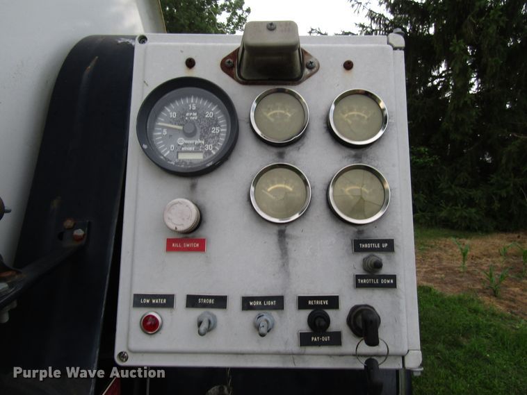 image for item DG1322 2004 Sewer Equipment Co. of America 747FR2000 jetter trailer