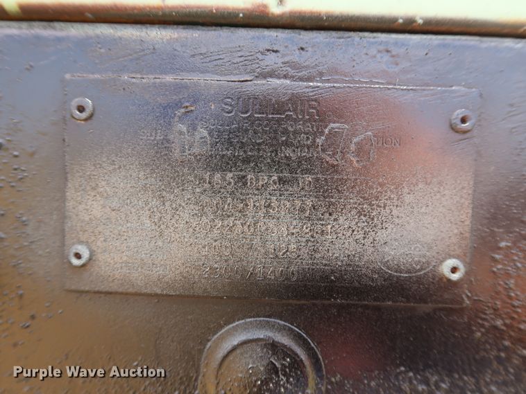 image for item DG4059 1994 Sullair 185DPOJD air compressor