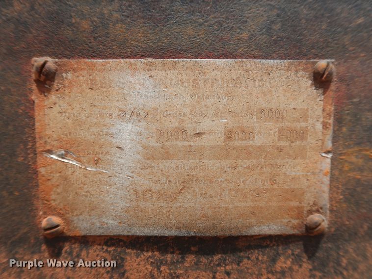 image for item DG4061 1982 Belshe WB-2 utility trailer