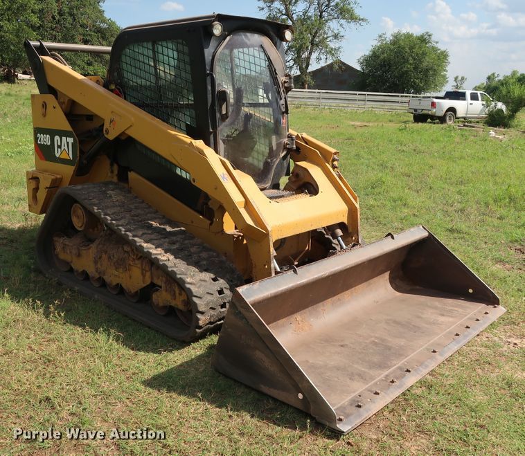 image for item DG4078 2014 Caterpillar 289D skid steer