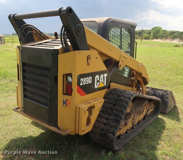 image for item DG4078 2014 Caterpillar 289D skid steer