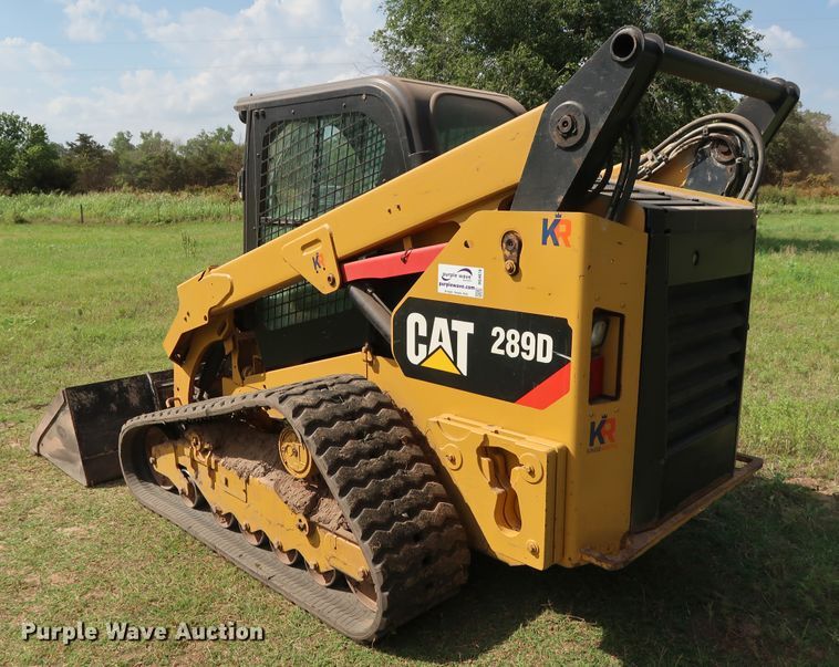 image for item DG4078 2014 Caterpillar 289D skid steer