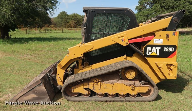 image for item DG4078 2014 Caterpillar 289D skid steer