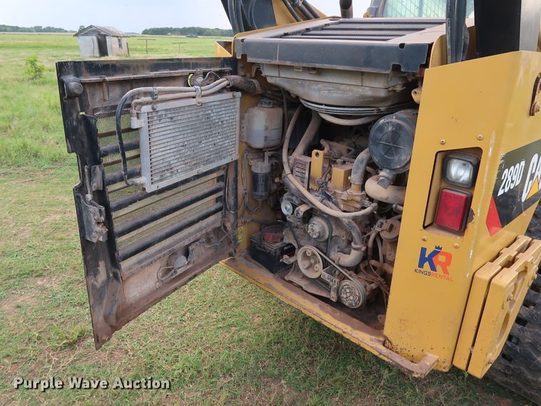 image for item DG4078 2014 Caterpillar 289D skid steer