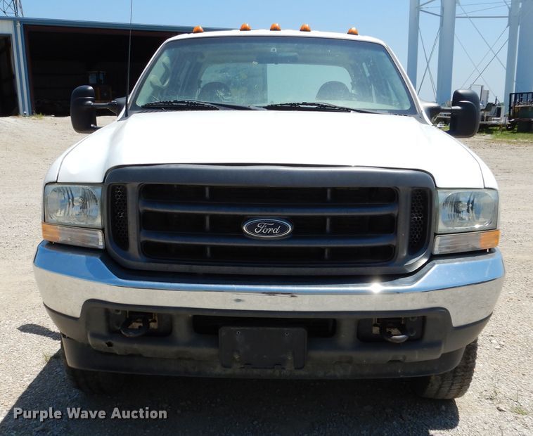 image for item DY9851 2002 Ford F550 XL Crew Cab service truck