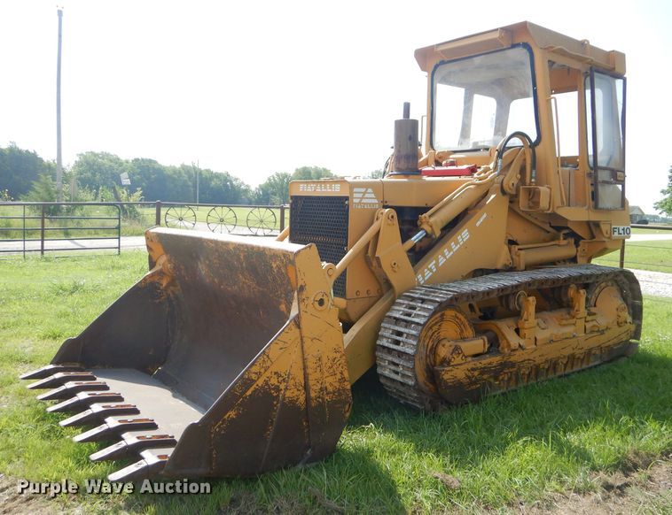 image for item ED9463 Fiat-Allis FL10 track loader