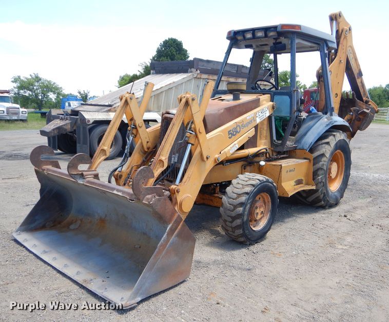 image for item ED9469 Case 580 Super L backhoe