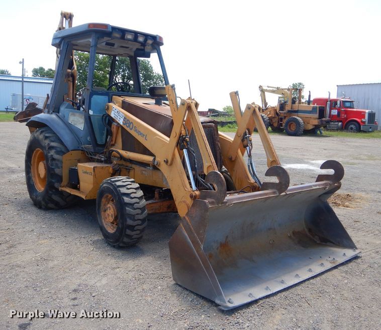 image for item ED9469 Case 580 Super L backhoe
