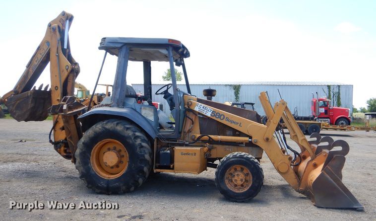 image for item ED9469 Case 580 Super L backhoe