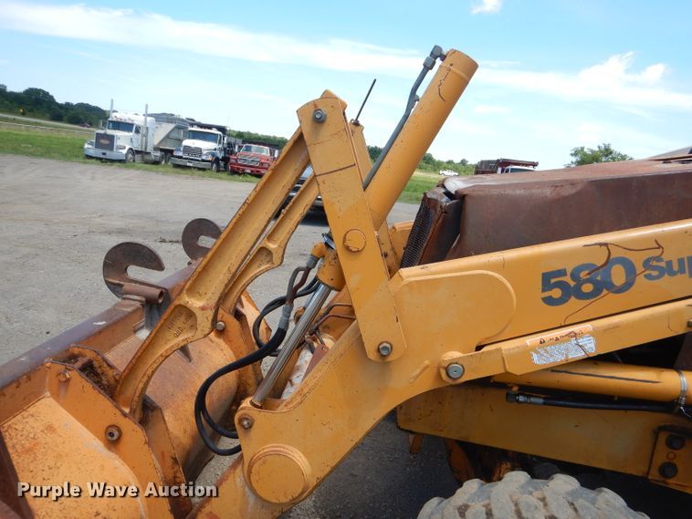image for item ED9469 Case 580 Super L backhoe