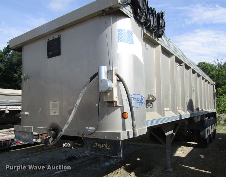 image for item EU9707 2002 Trailstar end dump trailer