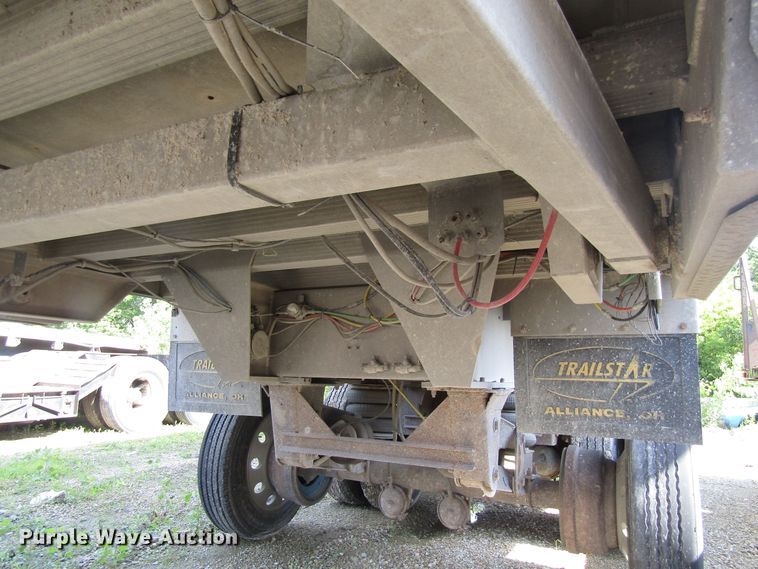 image for item EU9707 2002 Trailstar end dump trailer