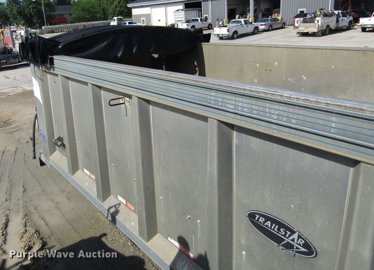 image for item EU9707 2002 Trailstar end dump trailer