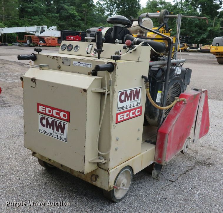 image for item EV9655 (2) Edco concrete saws