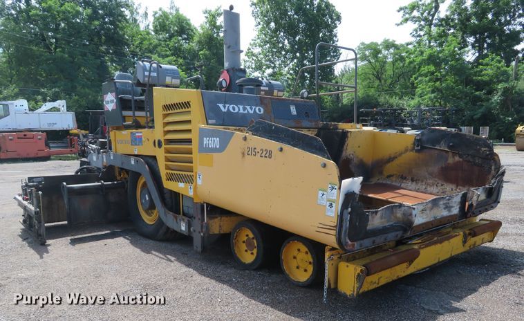 image for item EV9659 2011 Volvo PF-6170 paver