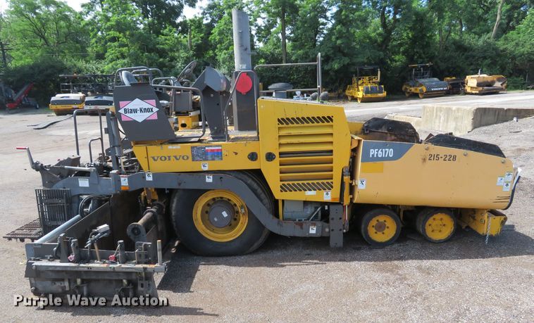 image for item EV9659 2011 Volvo PF-6170 paver