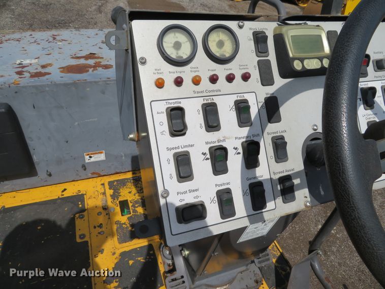 image for item EV9659 2011 Volvo PF-6170 paver