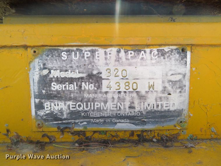 image for item EV9660 1993 Super Pac 320 double drum roller