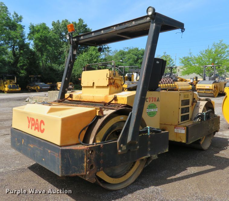 image for item EV9661 1996 Hypac C778A double drum vibratory roller