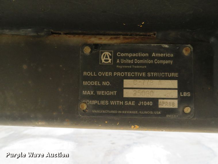 image for item EV9661 1996 Hypac C778A double drum vibratory roller