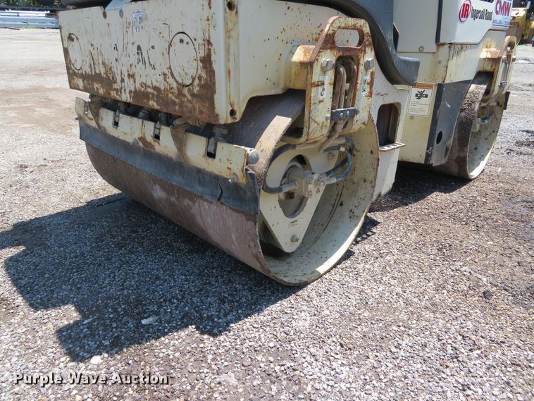 image for item EV9662 2002 Ingersoll Rand DD16 double drum vibratory roller