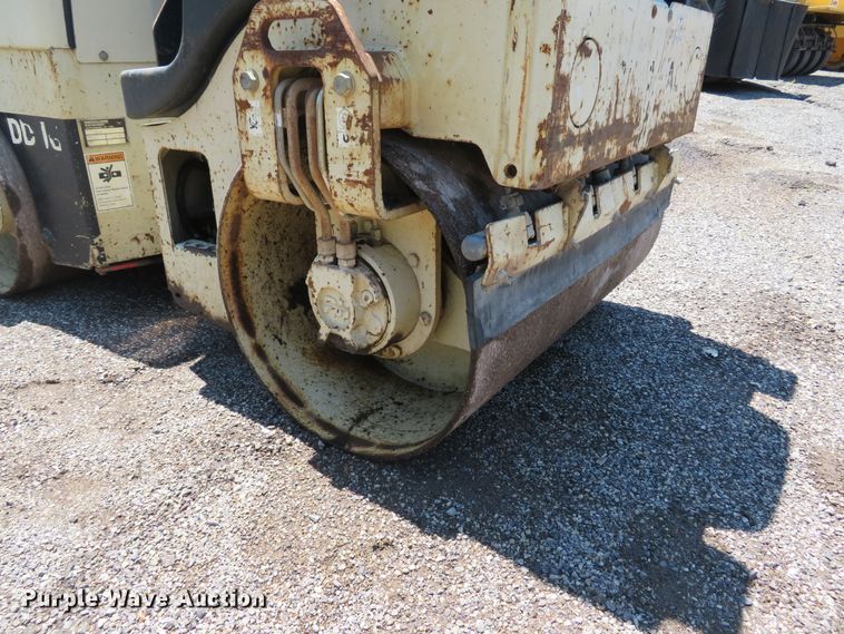 image for item EV9662 2002 Ingersoll Rand DD16 double drum vibratory roller
