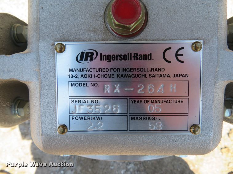 image for item EV9667 Ingersoll Rand RX-264H plate compactor