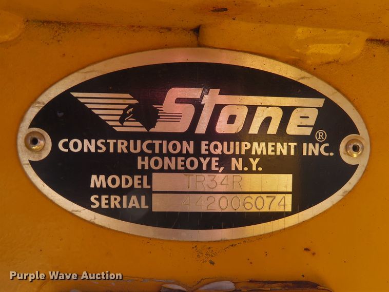 image for item EV9669 2006 Stone TR34R vibratory trench compactor